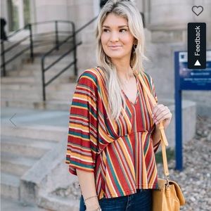 Willow + root blouse